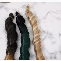 French Curls Bundles for Curly Braids