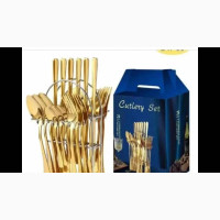 304 Fork Spoons Knife 24pcs Stainless Steel Silverware