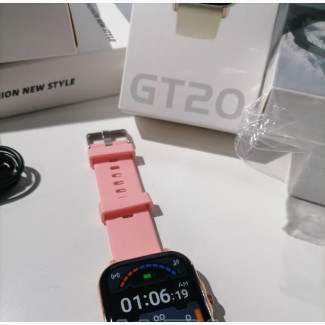 GT20 Smart Watch for Men and Women, Full Touch Screen, Bluet