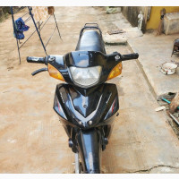 2017 Black Motorcycle