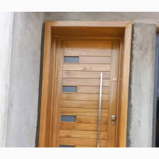 Security Door Wooden Door External Door Wooden Entrance Door