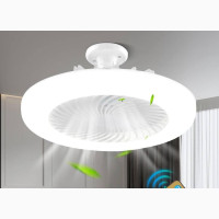 Portable Bulb Ceiling Fan With Remote Control