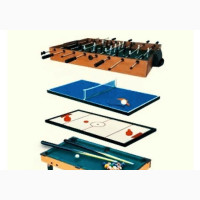 4in1 Multi Gaming Table ( Pool, Pingpong, Disc Hockey, Soccer