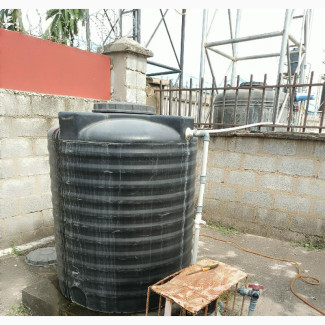 Water Tank, Pressure Pump and Machine
