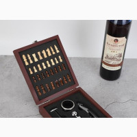 Chess Game Wine Bottle Opener Set for Groomsmen Gifts