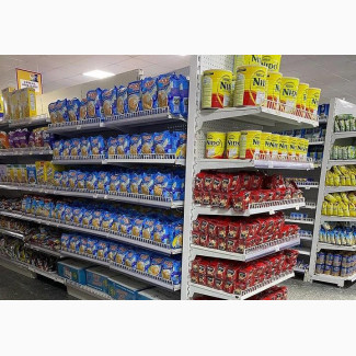 Single Supermarket Shelf