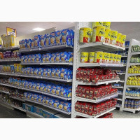 Single Supermarket Shelf
