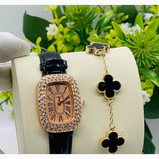 Modiya Classy Wristwatch With Bracelet