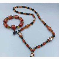 Fashion Jewelry - Original Caribbean Hand Beads(BIG) With Caribbean Neck Beads
