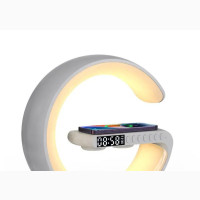 Wireless Bedside Charger+Bluetooth Speaker+Clock