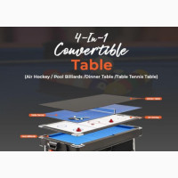 4 - In - 1 Convertible Table