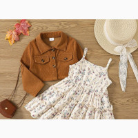 2pcs Set, Gown and Jacket