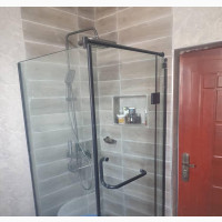 Brand New Shower Cubicle With Door - 10mm Framless Glass Tempered