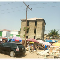 Carcass Building for Sale in Majek Sangotedo - Directly Facing Express