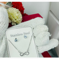 Fashion Jewelry Chain and Earrings Set
