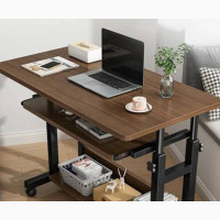 Portable Laptop Table with Drawer - 80cm