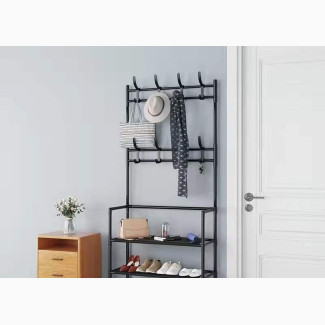 4 Layers Cloth Hanger Eith Shoe Rack