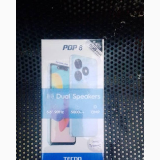 New Tecno Pop 8 64 GB