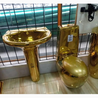 Luxury Gold Water Closet - Affordable and Stylish