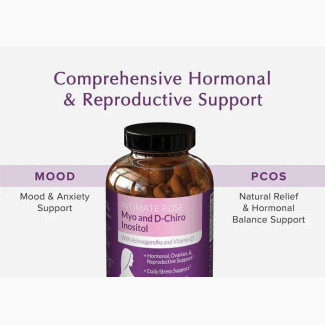 Myo and D-Chiro Inositol Fertility Supplements