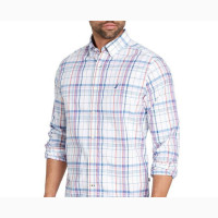 Nautica Navtech Plaid Woven Shirt