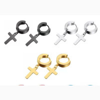 Titanium Steel Men#039;s Earrings