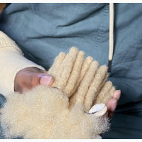 100% Human Hair Locs Extension