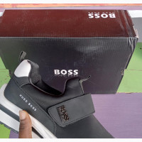 Hugo Boss Sneakers - Classic Design, Unisex, Black