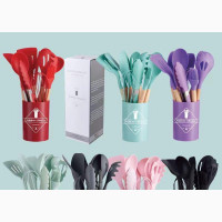 Silicon Set of Non Stick Spoon