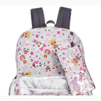 LOL Surprise! 3-Piece Graphic Backpack Set for Girls