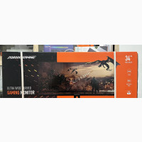 Porodo Gaming Ultra Wide Curved Monitor - Immerse Yourself in Gaming