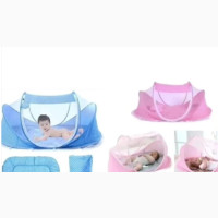 Happy Baby Foldable Cot Bed Crib With Mosquito Net