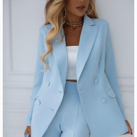 Double Breasted Women Suit