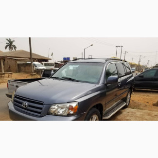 Toyota Highlander V6 4x4 2005 Blue