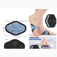 Magnetic Insole for Flat Feet, Arch Support, Plantar Faciitis Relief