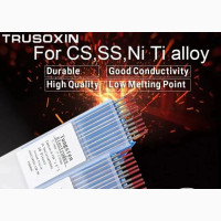 Thorium Tungsten Electrode Head 150MM - 10 Pcs Red Color Code