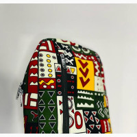 African Print Laptop Back Pack