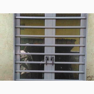 Gray Aluminum Windows and Burglary