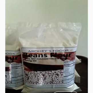 Beans Flour And Peeled Beans