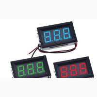 0.56 Inch Red Green Blue LED Display Panel Voltage Meter