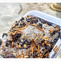 Foil Coconut Bread With Chocolate Chips