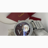Cartier Ice Head Silver Chain Watch
