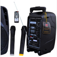 Portable Rechargeable Public Address System 8 Inches