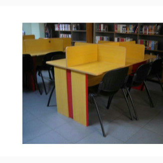 Library Table With 6nos Chairs