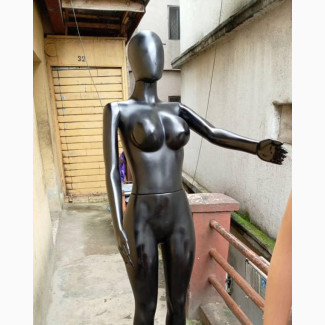 Black Plastic Size 10 Female Detachable Mannequin