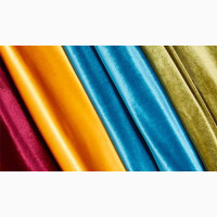Velvet Fabrics in Various Colors