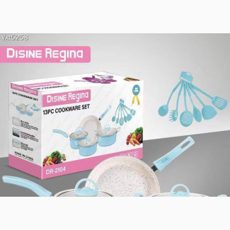 10 Pieces Dessini Pot Set. Non Stick