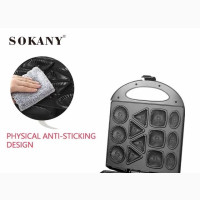 Non-Stick Electric Biscuit Maker, Cake and Cookie Machine