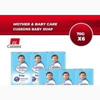 Cusson Baby Soap - Mild Gentle - 6pcs