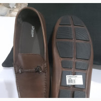Dark Brown Dune London Loafers(100% Leather)